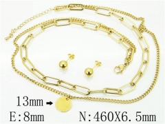 Stainless Steel Jewelry Wholesale - Stainless Steel Jewelry Sets - HY59S2246HLB
