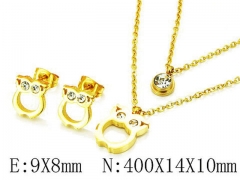 Stainless Steel Jewelry Wholesale - Stainless Steel Jewelry Sets - HY25S0526HIF