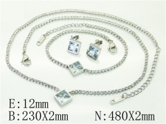 Stainless Steel Jewelry Wholesale - Stainless Steel Jewelry Sets - HY59S2445IXL