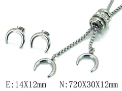 Stainless Steel Jewelry Wholesale - Stainless Steel Jewelry Sets - HY59S1393HIY