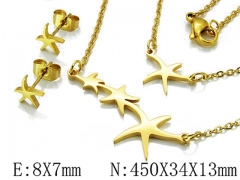 Stainless Steel Jewelry Wholesale - Stainless Steel Jewelry Sets - HY54S0366PL
