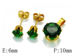Stainless Steel Jewelry Wholesale - Stainless Steel Jewelry Sets - HY21S0016JHS