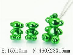 Stainless Steel Jewelry Wholesale - Stainless Steel Jewelry Sets - HY64S1438HPD