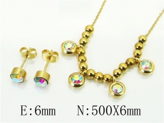 Stainless Steel Jewelry Wholesale - Stainless Steel Jewelry Sets - HY91S1562HHA