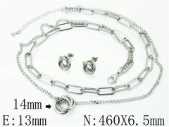 Stainless Steel Jewelry Wholesale - Stainless Steel Jewelry Sets - HY59S2230HJE