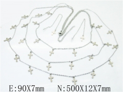 Stainless Steel Jewelry Wholesale - Stainless Steel Jewelry Sets - HY59S1773HPR