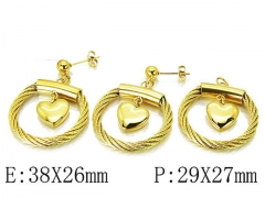 Stainless Steel Jewelry Wholesale - Stainless Steel Jewelry Sets - HY64S1036HMV