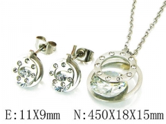 Stainless Steel Jewelry Wholesale - Stainless Steel Jewelry Sets - HY25S0517HJL