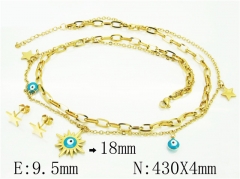 Stainless Steel Jewelry Wholesale - Stainless Steel Jewelry Sets - HY24S0048HIW