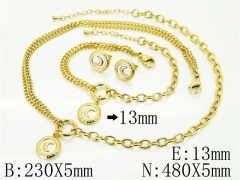 Stainless Steel Jewelry Wholesale - Stainless Steel Jewelry Sets - HY59S2376HOW