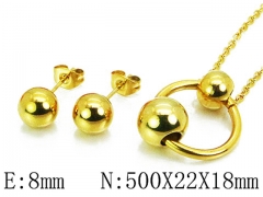 Stainless Steel Jewelry Wholesale - Stainless Steel Jewelry Sets - HY59S1356ML