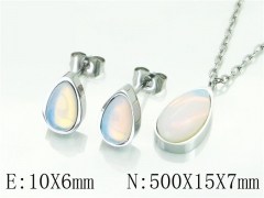 Stainless Steel Jewelry Wholesale - Stainless Steel Jewelry Sets - HY06S1041HHQ