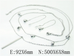 Stainless Steel Jewelry Wholesale - Stainless Steel Jewelry Sets - HY59S1863OB