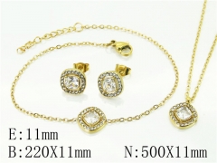 Stainless Steel Jewelry Wholesale - Stainless Steel Jewelry Sets - HY59S2342HLA