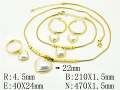 Stainless Steel Jewelry Wholesale - Stainless Steel Jewelry Sets - HY50S0323JFV
