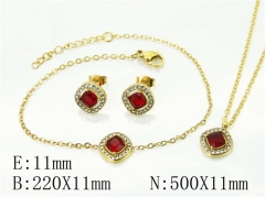 Stainless Steel Jewelry Wholesale - Stainless Steel Jewelry Sets - HY59S2344HLQ