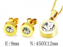 Stainless Steel Jewelry Wholesale - Stainless Steel Jewelry Sets - HY25S0591PX