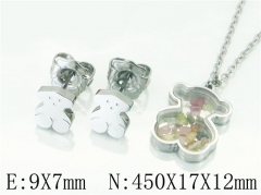 Stainless Steel Jewelry Wholesale - Stainless Steel Jewelry Sets - HY21S0314HMR