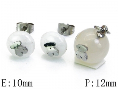 Stainless Steel Jewelry Wholesale - Stainless Steel Jewelry Sets - HY64S0363HIZ