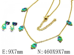 Stainless Steel Jewelry Wholesale - Stainless Steel Jewelry Sets - HY59S2914OL