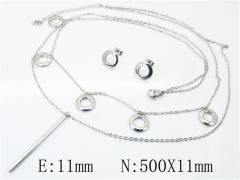 Stainless Steel Jewelry Wholesale - Stainless Steel Jewelry Sets - HY59S1728OV