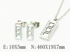 Stainless Steel Jewelry Wholesale - Stainless Steel Jewelry Sets - HY30S0177HDD