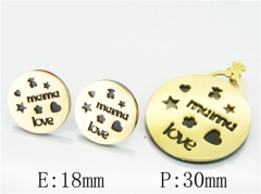 Stainless Steel Jewelry Wholesale - Stainless Steel Jewelry Sets - HY64S1236HOE