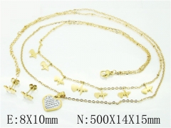 Stainless Steel Jewelry Wholesale - Stainless Steel Jewelry Sets - HY24S0032HVV