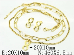 Stainless Steel Jewelry Wholesale - Stainless Steel Jewelry Sets - HY59S2251HLW