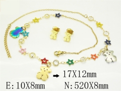 Stainless Steel Jewelry Wholesale - Stainless Steel Jewelry Sets - HY21S0448IHD