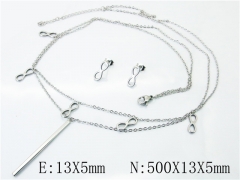 Stainless Steel Jewelry Wholesale - Stainless Steel Jewelry Sets - HY59S1727OG