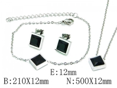 Stainless Steel Jewelry Wholesale - Stainless Steel Jewelry Sets - HY59S2841OS