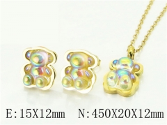 Stainless Steel Jewelry Wholesale - Stainless Steel Jewelry Sets - HY64S1423HIG