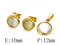 Stainless Steel Jewelry Wholesale - Stainless Steel Jewelry Sets - HY25S0682OD