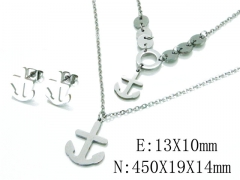 Stainless Steel Jewelry Wholesale - Stainless Steel Jewelry Sets - HY59S1503OLS