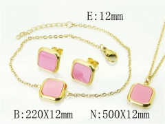 Stainless Steel Jewelry Wholesale - Stainless Steel Jewelry Sets - HY59S2526HIX