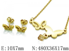 Stainless Steel Jewelry Wholesale - Stainless Steel Jewelry Sets - HY54S0155OQ