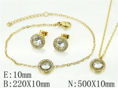 Stainless Steel Jewelry Wholesale - Stainless Steel Jewelry Sets - HY59S2334HLA
