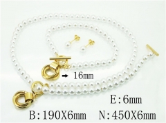 Stainless Steel Jewelry Wholesale - Stainless Steel Jewelry Sets - HY59S1971IRR