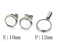 Stainless Steel Jewelry Wholesale - Stainless Steel Jewelry Sets - HY25S0683NZ