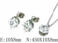 Stainless Steel Jewelry Wholesale - Stainless Steel Jewelry Sets - HY25S0671OW