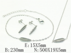 Stainless Steel Jewelry Wholesale - Stainless Steel Jewelry Sets - HY59S2570OR