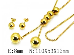 Stainless Steel Jewelry Wholesale - Stainless Steel Jewelry Sets - HY59S2801IQQ