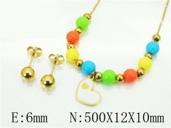 Stainless Steel Jewelry Wholesale - Stainless Steel Jewelry Sets - HY91S1607OLW