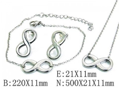 Stainless Steel Jewelry Wholesale - Stainless Steel Jewelry Sets - HY59S2741OQ