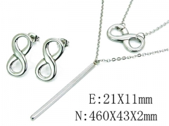 Stainless Steel Jewelry Wholesale - Stainless Steel Jewelry Sets - HY59S2937PZ