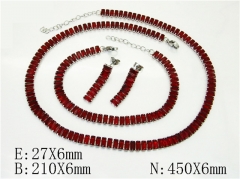 Stainless Steel Jewelry Wholesale - Stainless Steel Jewelry Sets - HY50S0475JJX