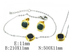 Stainless Steel Jewelry Wholesale - Stainless Steel Jewelry Sets - HY59S2843OL