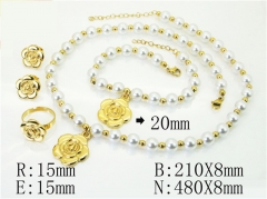 Stainless Steel Jewelry Wholesale - Stainless Steel Jewelry Sets - HY50S0300JZZ