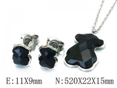 Stainless Steel Jewelry Wholesale - Stainless Steel Jewelry Sets - HY90S0617HOA